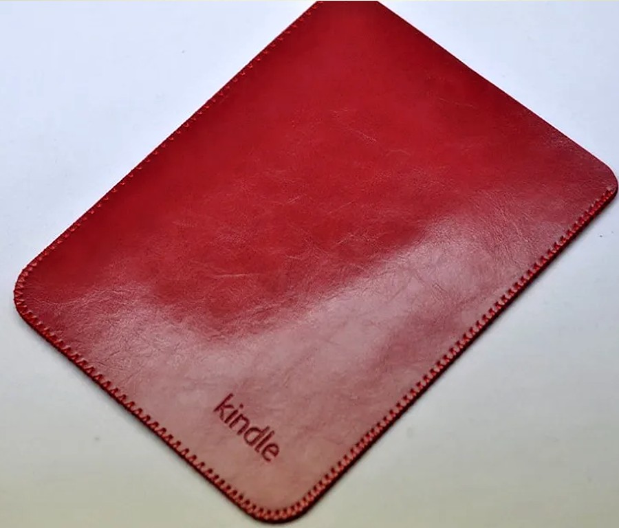 Durable Lock Sleeve DLS-202 - univerzální pouzdro na čtečky knih, typ Sleeve - červené