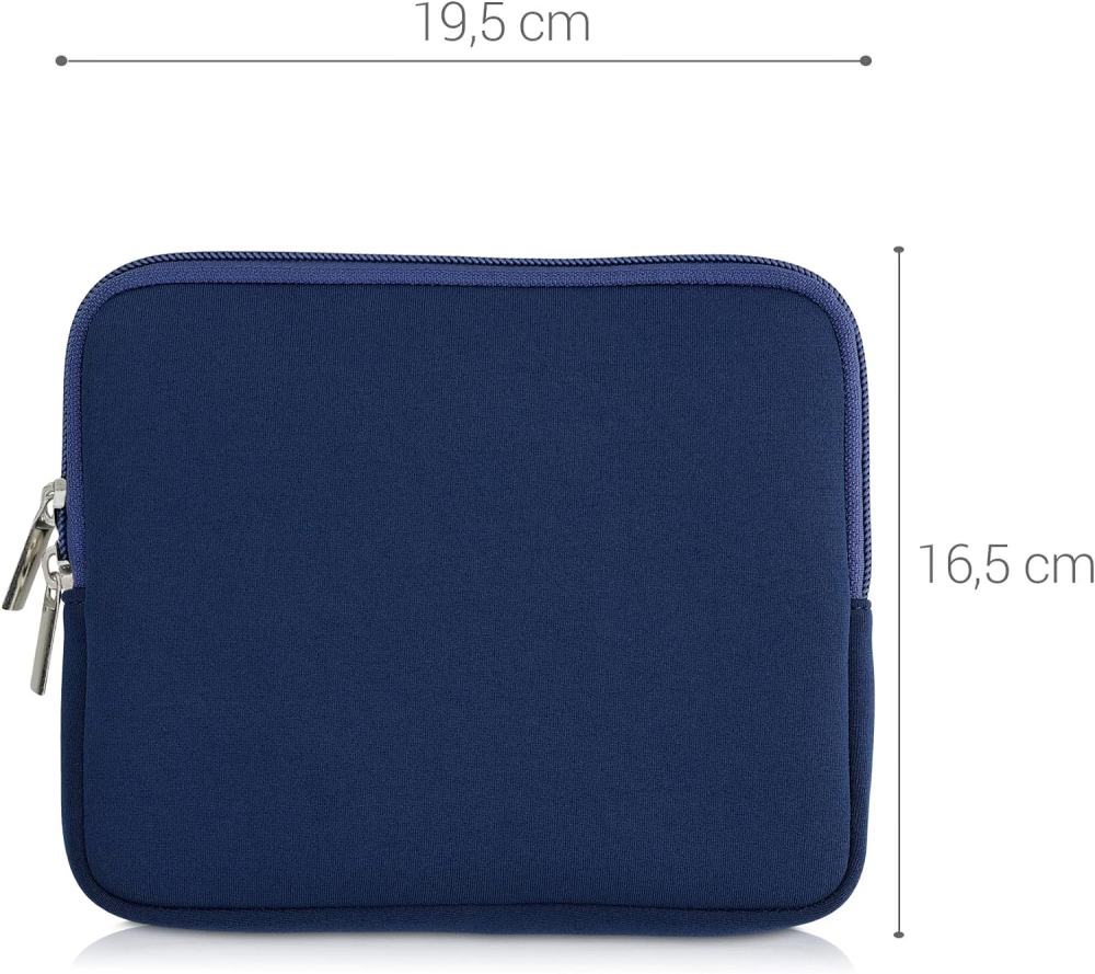 Pouzdro KW Mobile Neoprene Zipper - KW5739717 - Univerzální pouzdro pro čtečky 6-7" - tmavě modré