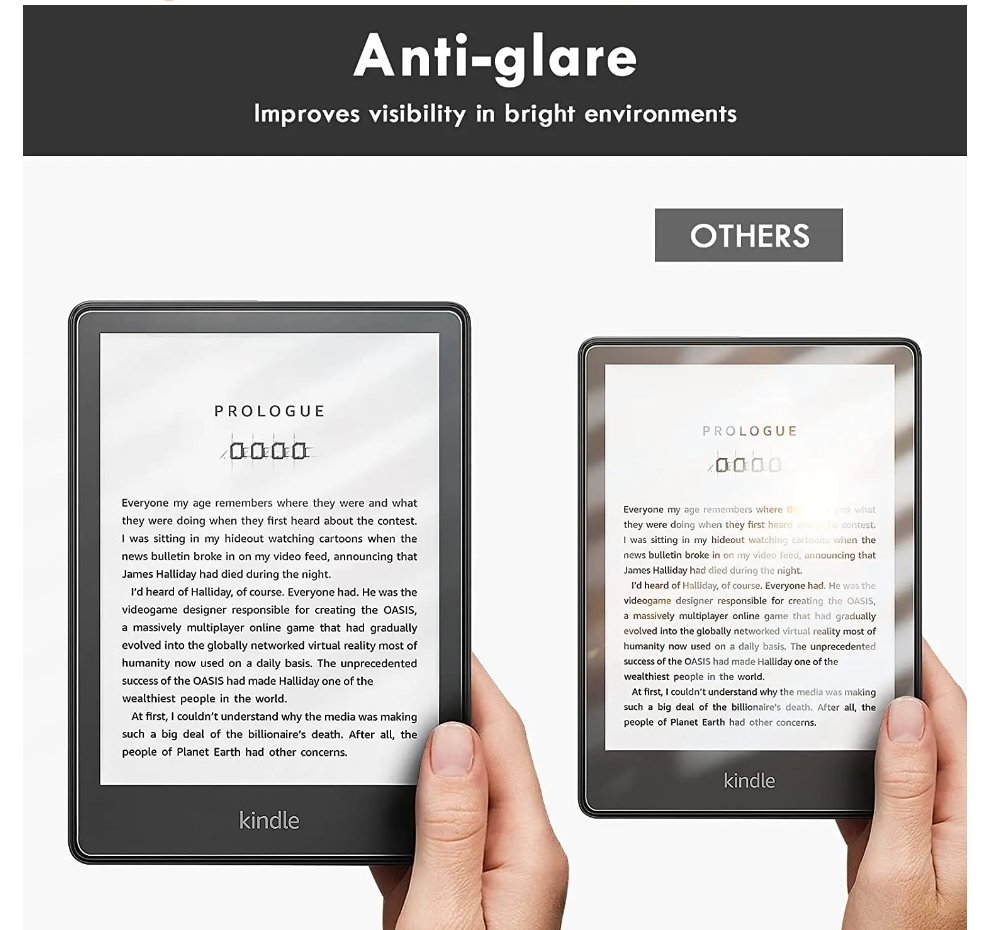 Ochranná fólie pro Amazon Kindle Paperwhite 5 (2021) - ScreenShield EB68M - displej 6,8", Screen Protector - matná