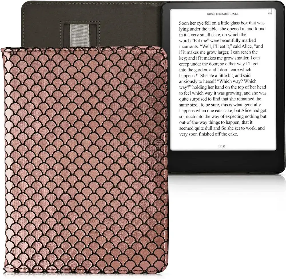 Pouzdro KW Mobile - Shiny Patterns - KW5781021 - pro Amazon Kindle Paperwhite 5 (2021) - vícebarevné, kapsa na ruku
