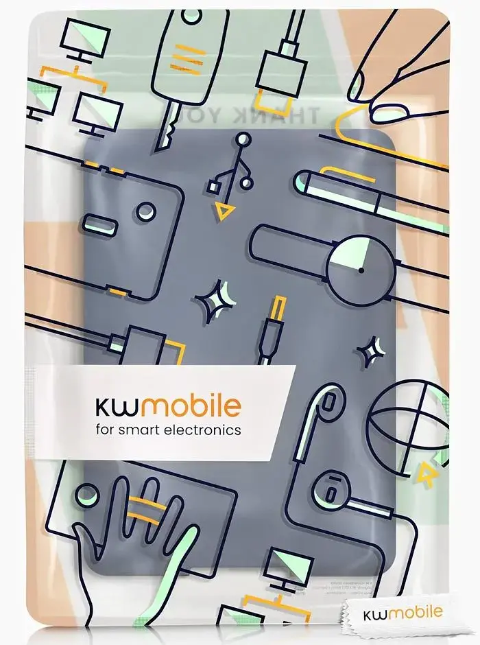 Pouzdro KW Mobile - TPU Silicone - KW5903517 - pro Amazon Kindle Paperwhite 1/2/3 - silikonové, tmavě modré