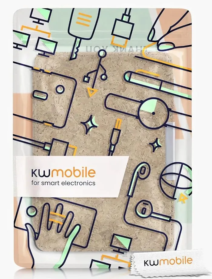 Pouzdro KW Mobile Cork - KW5740324 - pro Amazon Kindle Paperwhite 1/2/3 - hnědý korek