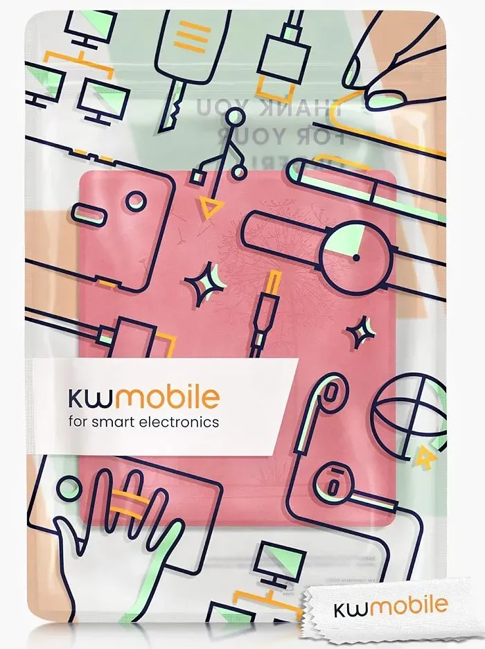 Pouzdro KW Mobile - Dandelion Love - KW5697212 - pro Amazon Kindle Oasis 2/3 - červené