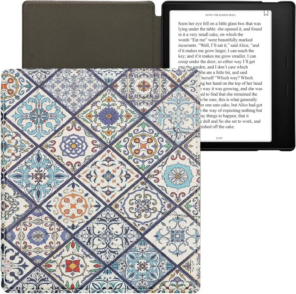 Pouzdro KW Mobile - Morrocan Vibes in Multicolor - KW4941739 - pro Amazon Kindle Oasis 2/3 - vícebarevné