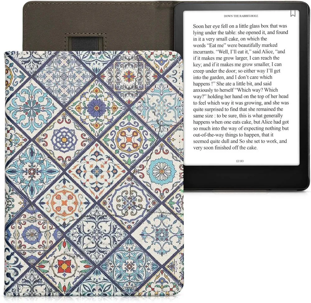 Pouzdro KW Mobile - Morrocan Vibes in Multicolor - KW5781025 - pro Amazon Kindle Paperwhite 5 (2021) - vícebarevné, kapsa na ruku
