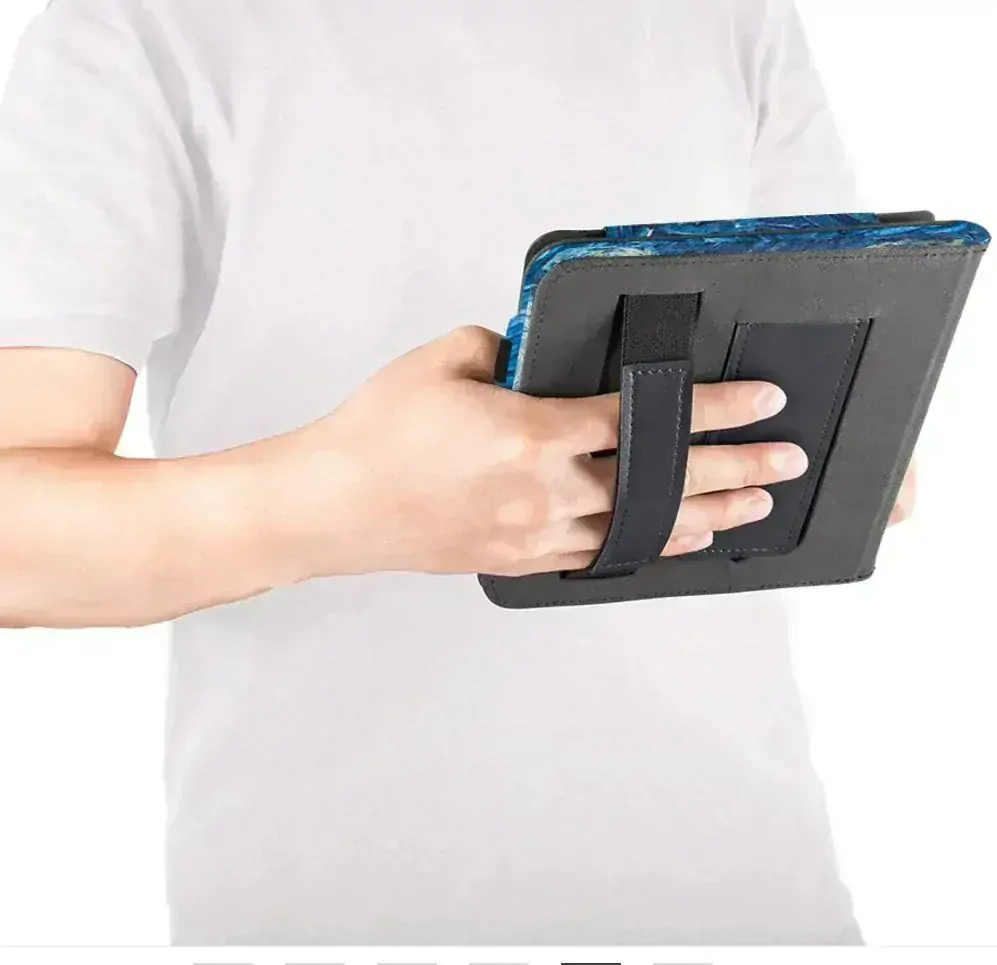 Fortress FT4005 - pouzdro se stojánkem pro Pocketbook 743 (G/C/K) - motiv Gogh, magnet, AutoSleep