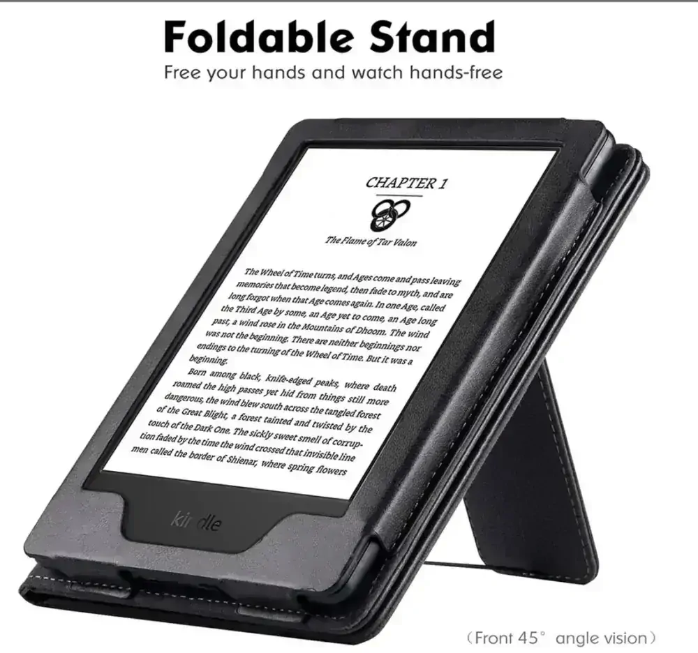 Fortress FT4010 Premium - pouzdro se stojánkem pro Amazon Kindle Paperwhite 5 (2021) - černé, magnet, AutoSleep