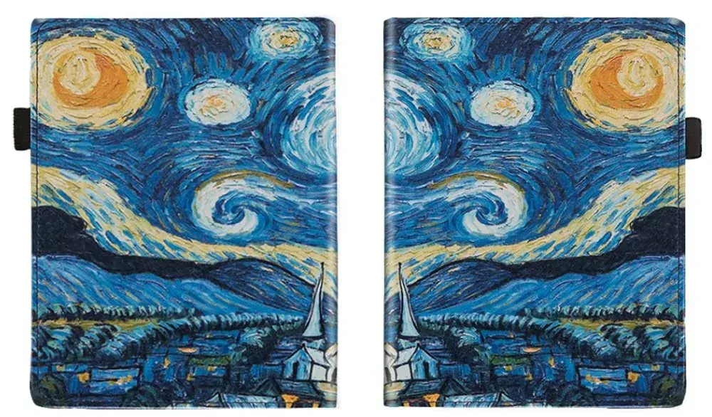 Fortress FT4015 Premium - pouzdro se stojánkem pro Amazon Kindle Paperwhite 5 (2021) - motiv Gogh, magnet, AutoSleep