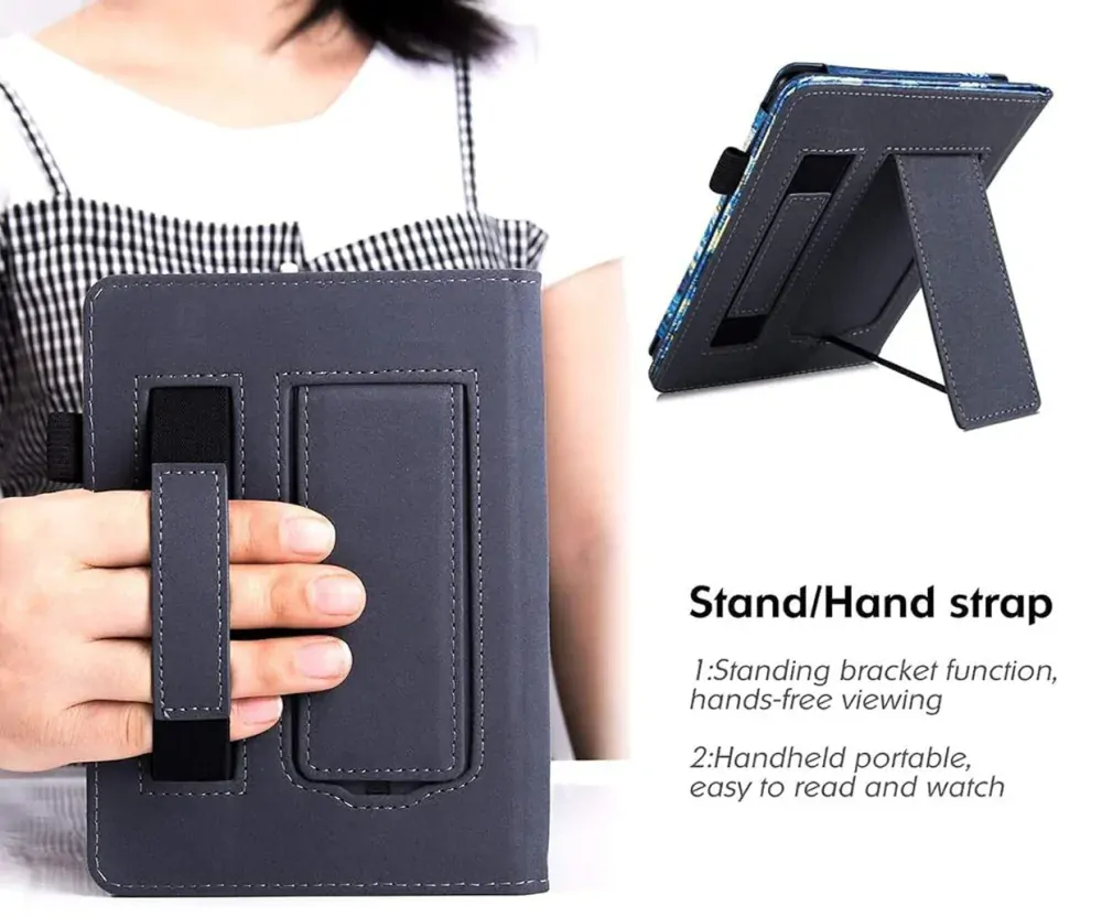 Fortress FT4017 Premium - pouzdro se stojánkem pro Amazon Kindle Paperwhite 5 (2021) - motiv Dont Touch, magnet, AutoSleep