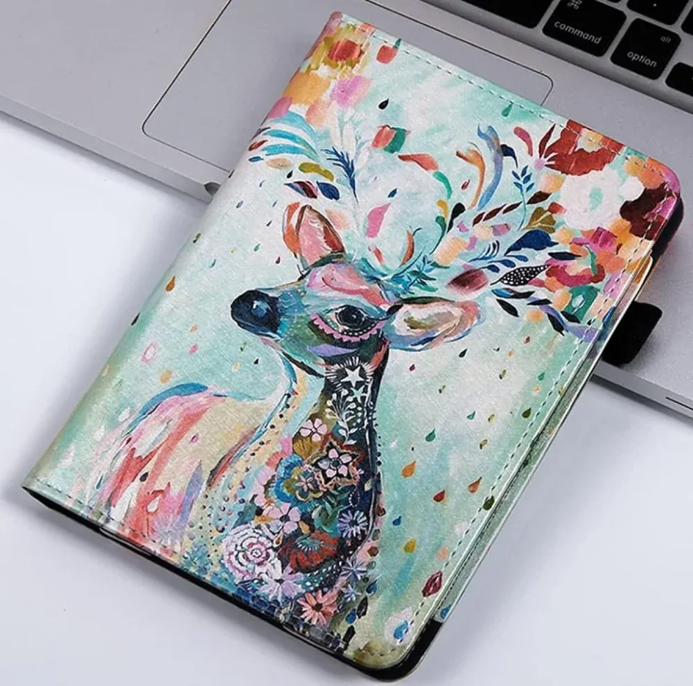 Fortress FT4023 Premium - pouzdro se stojánkem pro Amazon Kindle Paperwhite 5 (2021) - motiv Deer, magnet, AutoSleep