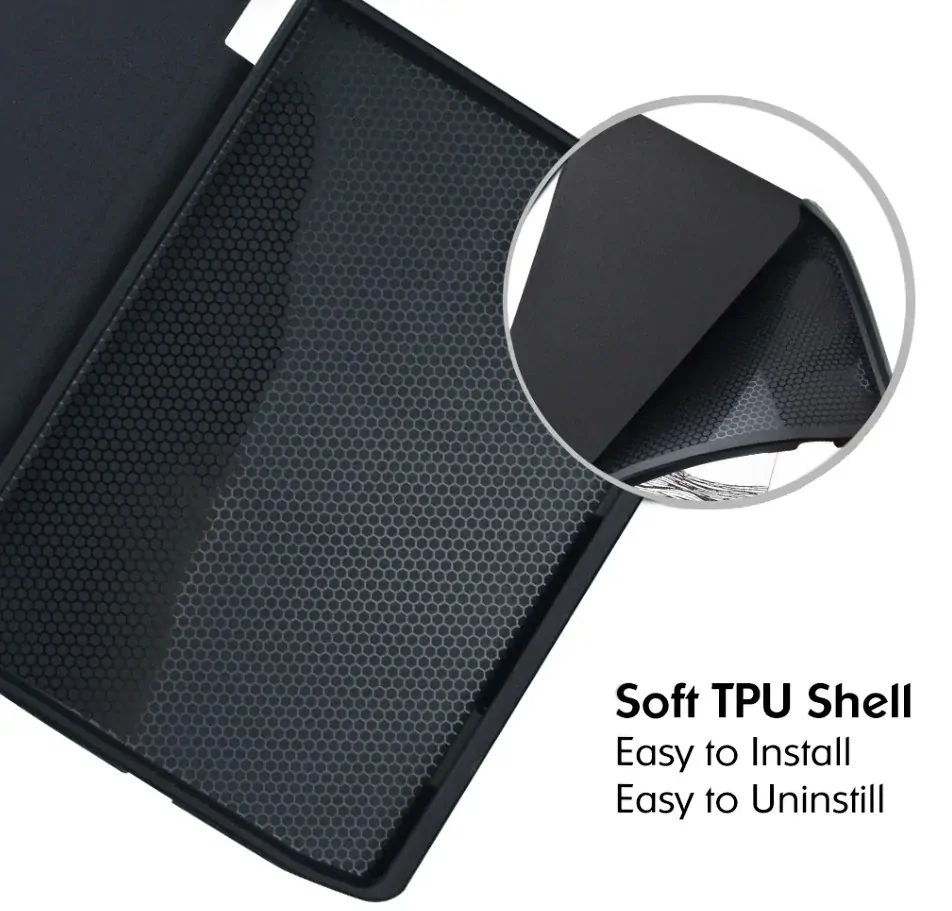 Pouzdro Durable Lock DL4049, obal na Pocketbook 743G InkPad 4 a Pocketbook 743C InkPad Color (2/3) - motiv Time to Travel, magnetické zavírání, AutoSleep