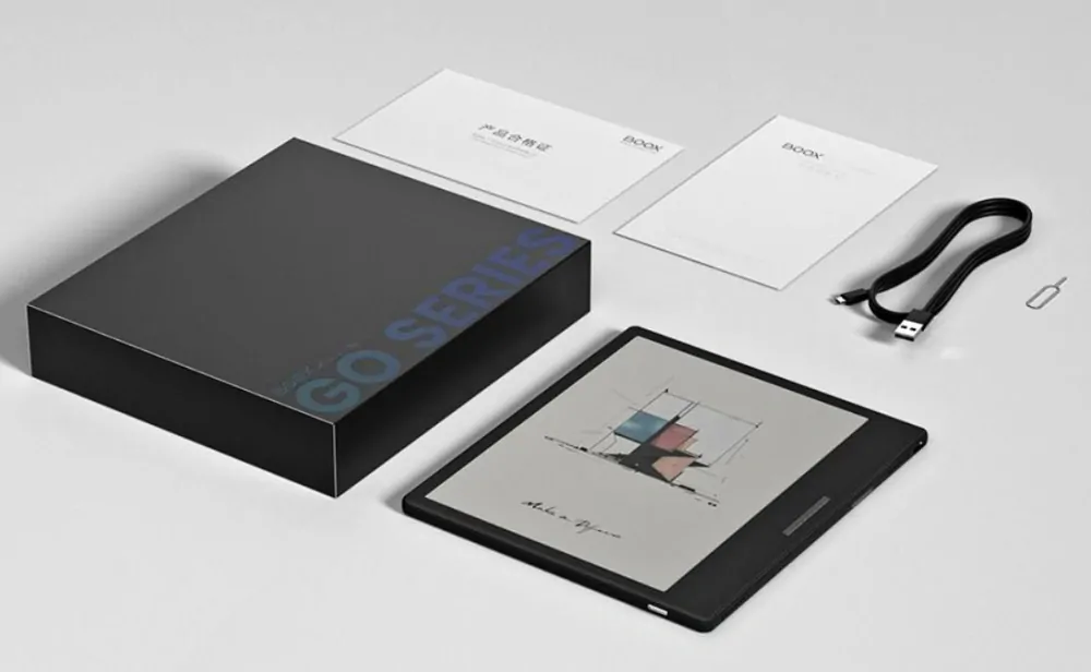 ONYX BOOX GO 7 COLOR, 7", 64 GB, Bluetooth, Android 12, E-ink displej barevný, WiFi - černý