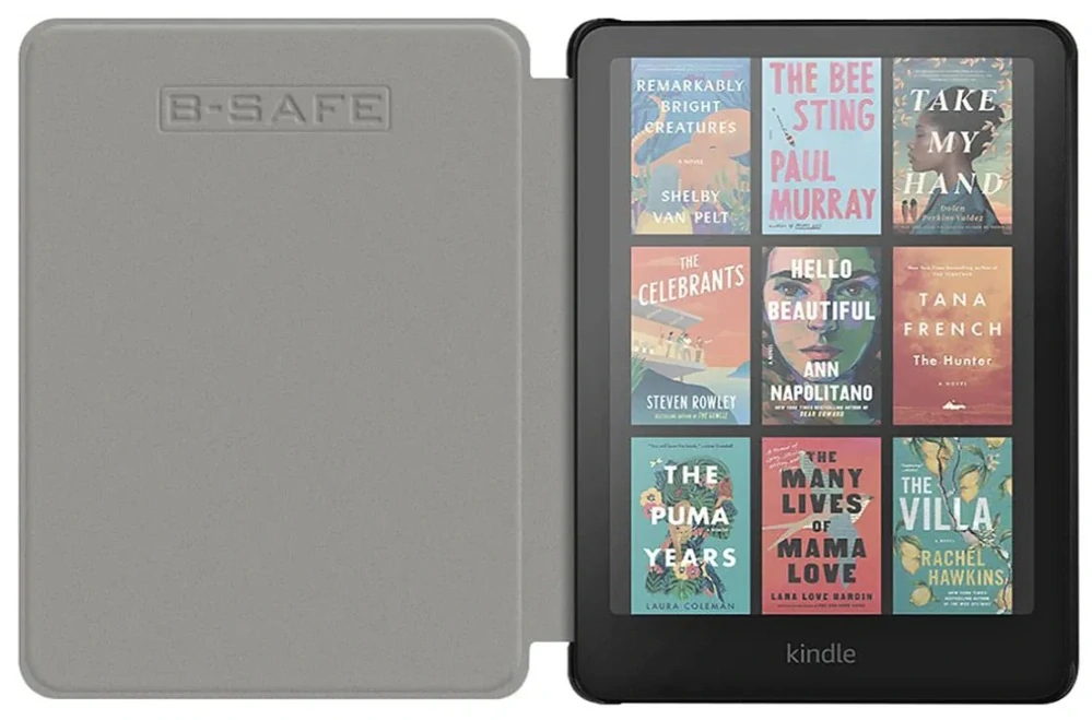B-SAFE Lock 3560, fialové - pouzdro Amazon Kindle Paperwhite 2024 / Colorsoft - AutoSleep, magnet