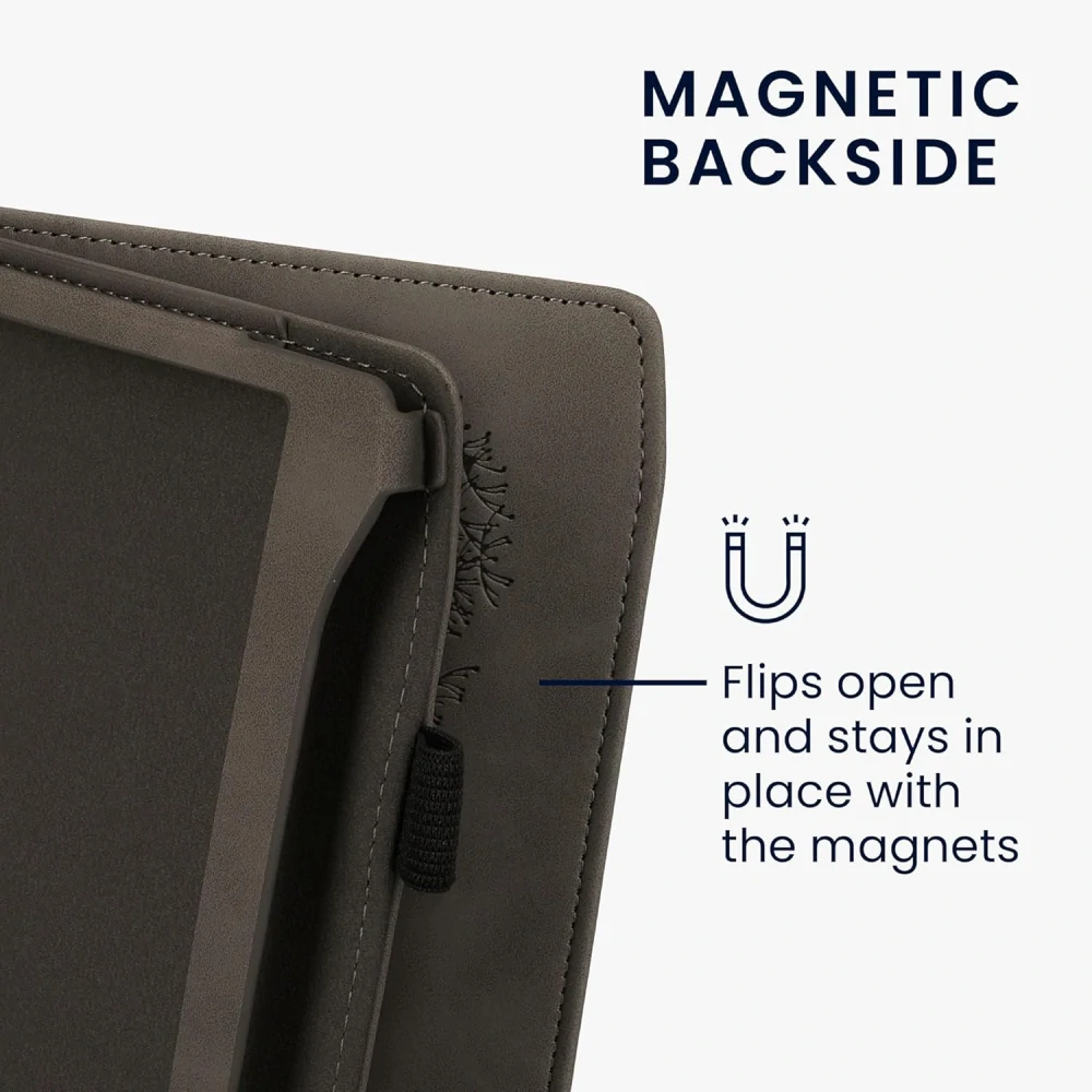 Pouzdro KW Mobile - Dandelion Love - 23RX001C - pro Pocketbook 700 Era / 700 Era Color - šedé