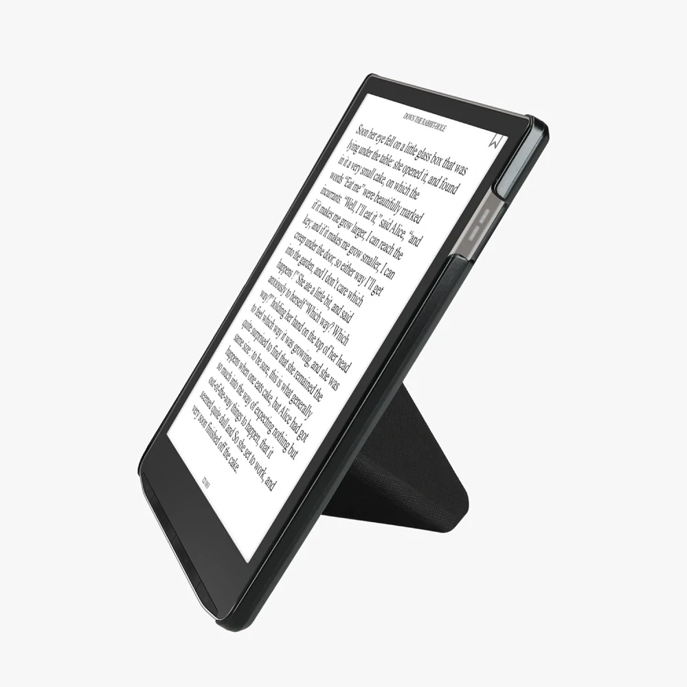 Pouzdro KW Mobile - Origami Black - 23SB001C - pro Pocketbook 743G InkPad 4 / 743K3 Color 3 / 743C Color 2 - černé