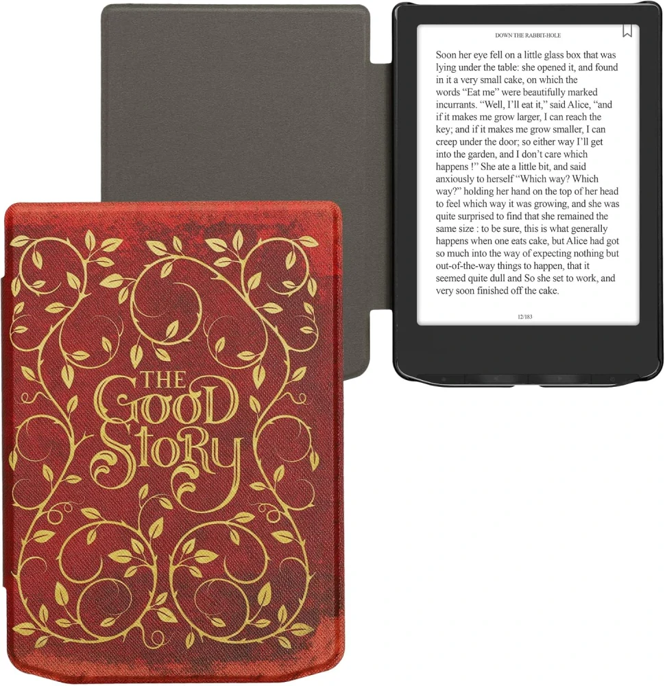 Pouzdro KW Mobile - Good Story - 23RQ009C - pro Pocketbook 629 Verse / 634 Verse Pro / 634 Verse Color - vícebarevné