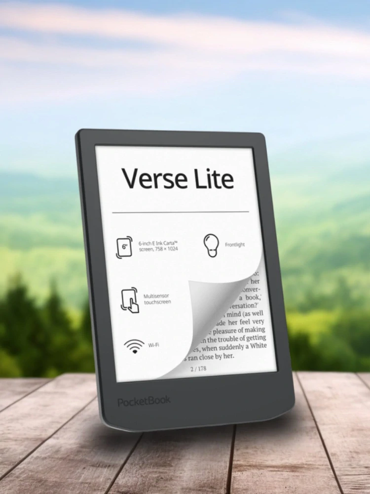 PocketBook 619 Verse Light - 8GB, WiFi, černý
