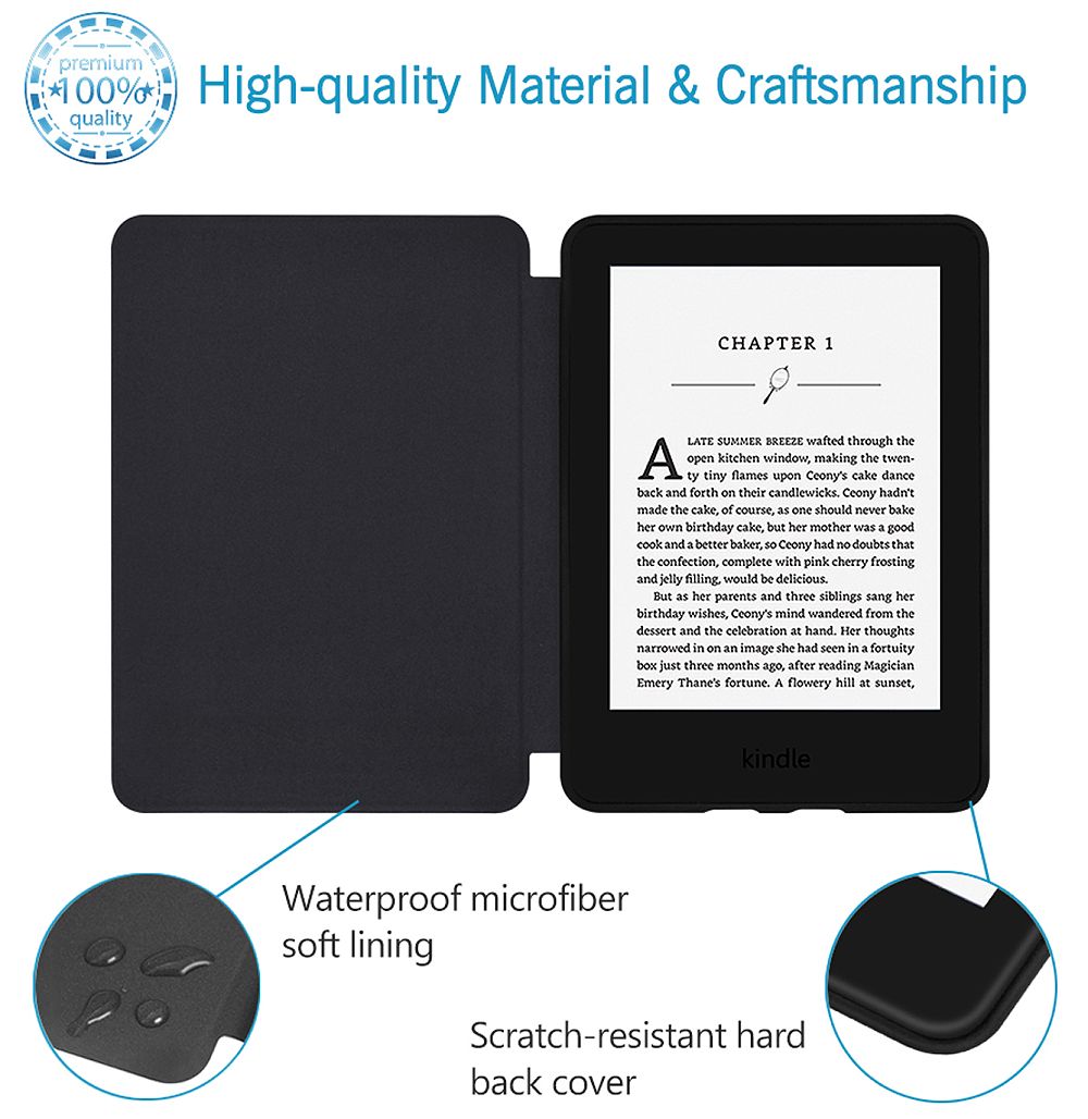Pouzdro Durable Lock KPW4-05 pro Amazon Kindle Paperwhite 4 (2018) - Tree