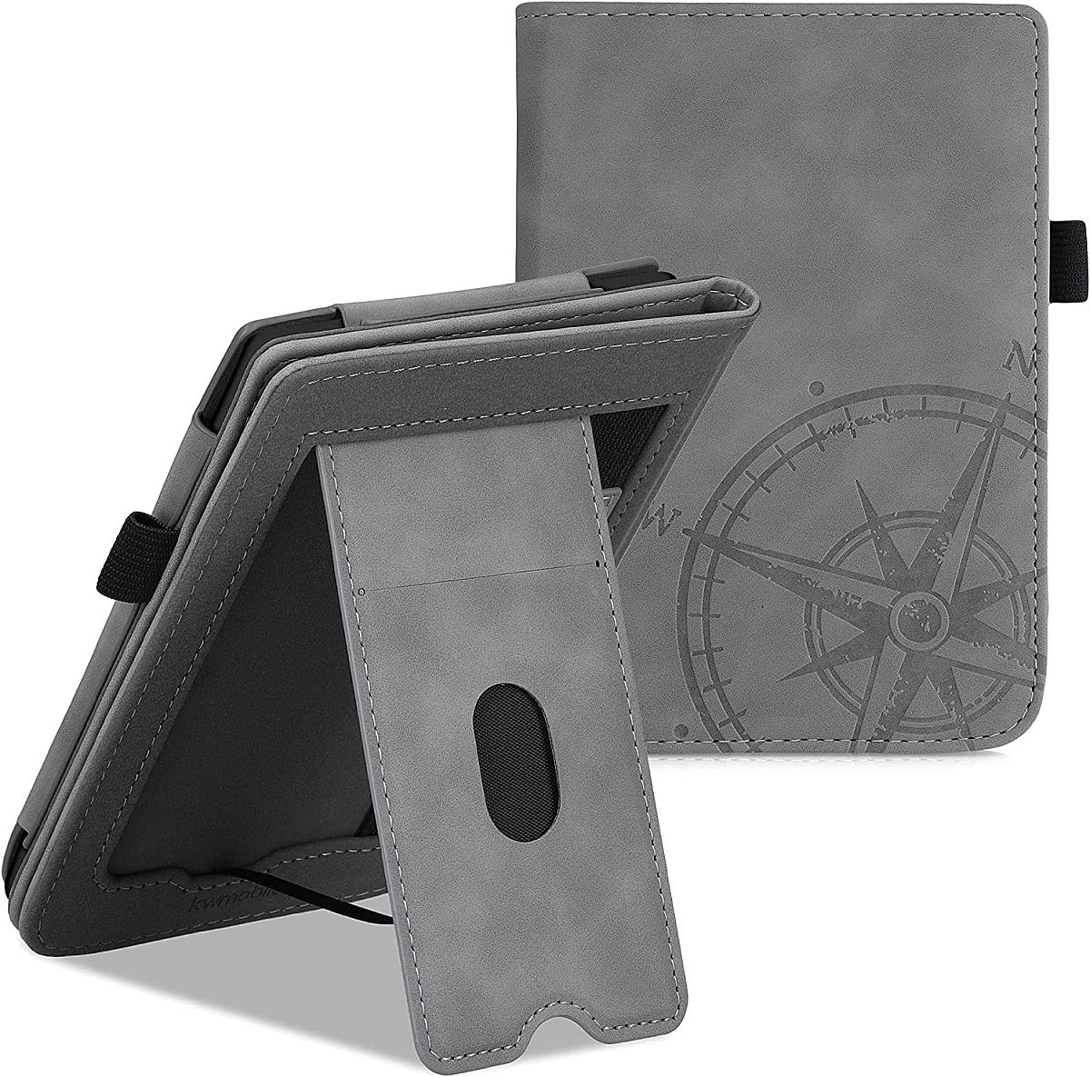 Pouzdro KW Mobile Navigational Compass - KW5481702 - pro Pocketbook 616/617/627/628/632/633 - barva šedá