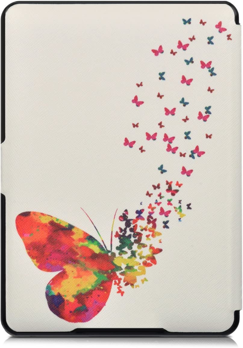Pouzdro KW Mobile - Butterfly Swarm - KW2811840 - pro Amazon Kindle Paperwhite 1/2/3 - bílé