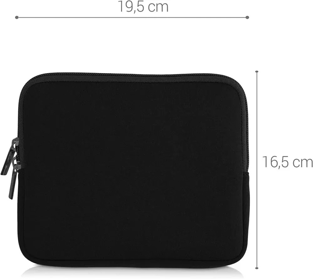 Pouzdro KW Mobile Neoprene Zipper - KW5739701 - Univerzální pouzdro pro čtečky 6-7" - černé