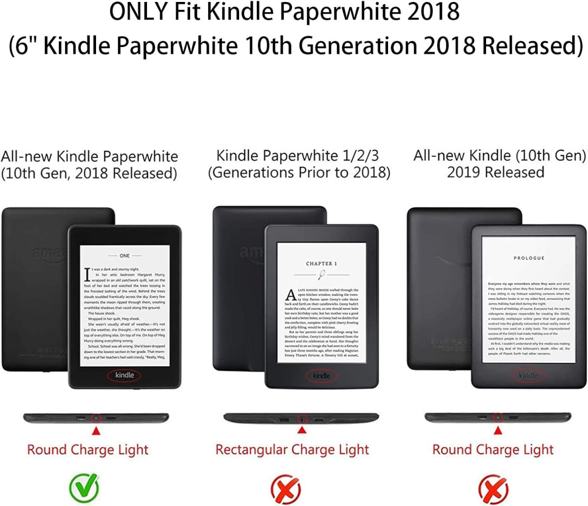 Pouzdro Durable Lock KPW4-13 pro Amazon Kindle Paperwhite 4 (2018) - Icy Garden