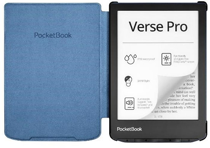 Pouzdro H-S-634-F-WW Shell pro Pocketbook 629/634 - Flower, orig. Pocketbook