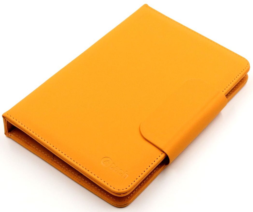 C-TECH PROTECT NUTKC-01O - pouzdro univerzální s klávesnicí pro 7"-7,85" tablety, FlexGrip - oranžové