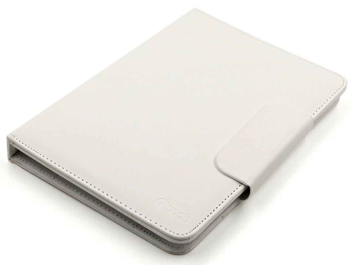 C-TECH PROTECT NUTKC-04W - pouzdro univerzální s klávesnicí pro 9,7"-10,1" tablety, FlexGrip - bílé