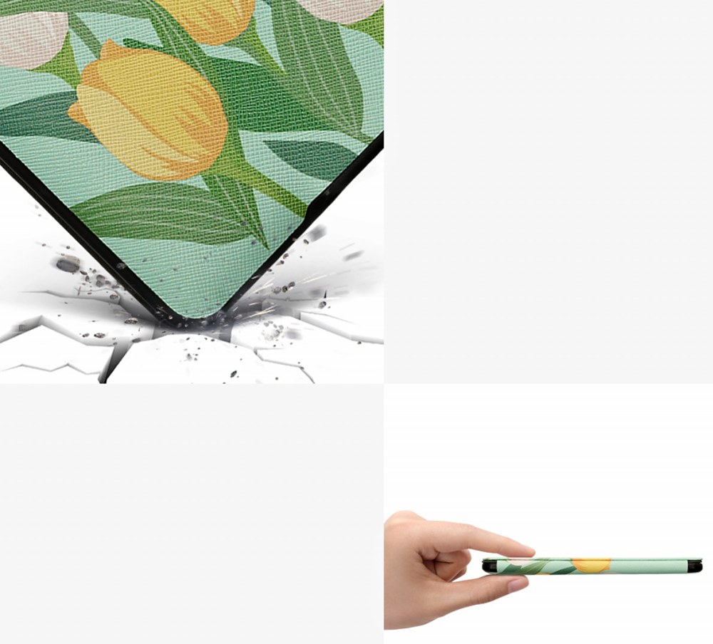 Pouzdro KW Mobile - Tulip - KW2313645 - pro Amazon Kindle Paperwhite 1/2/3 - vícebarevné