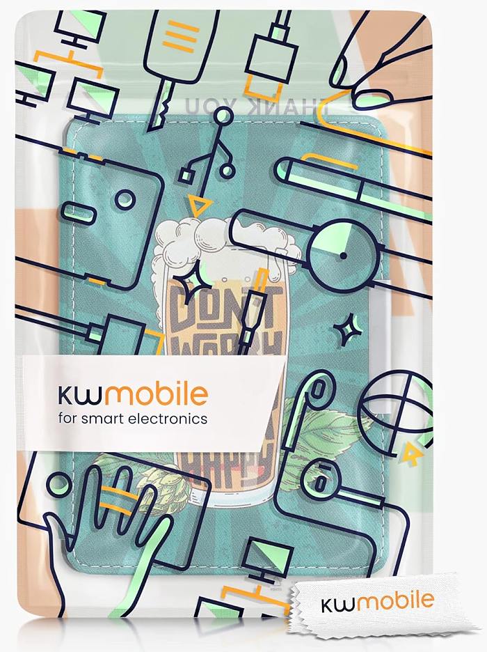Pouzdro KW Mobile - Dont Worry Beer Happy - KW4556933 - pro Amazon Kindle Paperwhite 1/2/3 - vícebarevné