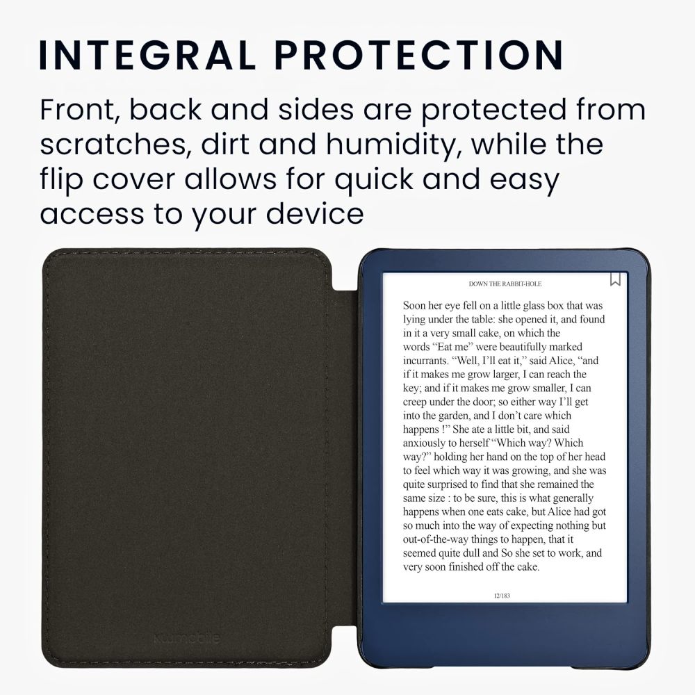 Pouzdro KW Mobile - Library Motto - KW5998901 - pro Amazon Kindle 2022 - vícebarevné