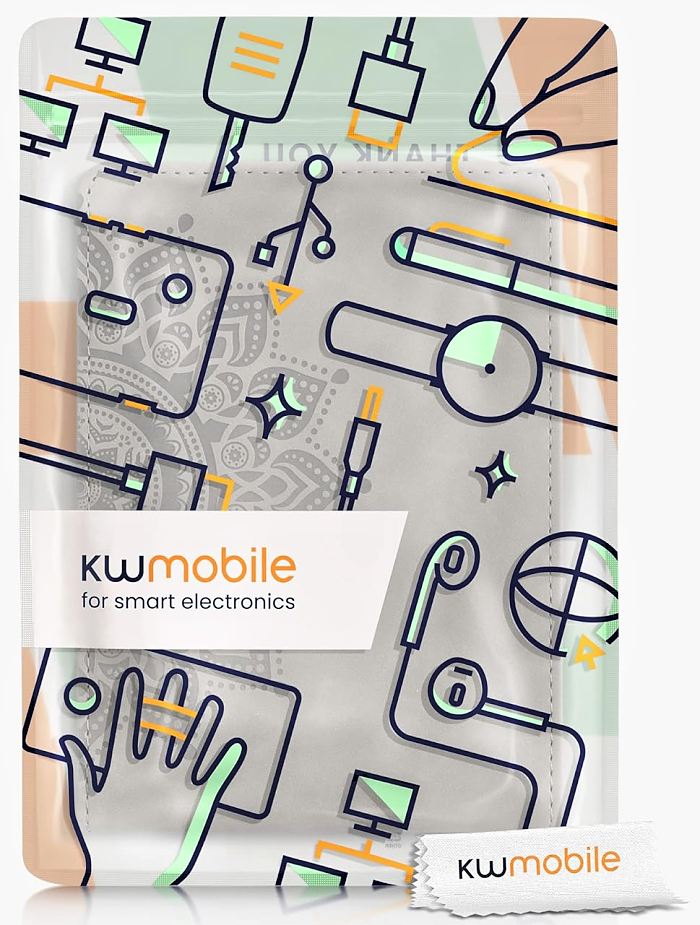 Pouzdro KW Mobile - Rising Sun - KW5626417 - pro Amazon Kindle Paperwhite 5 (2021) - šedé