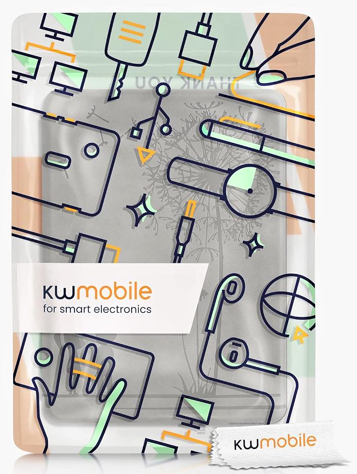 Pouzdro KW Mobile - Dandelion Love - KW5625701 - pro Amazon Kindle Paperwhite 5 (2021) - šedé