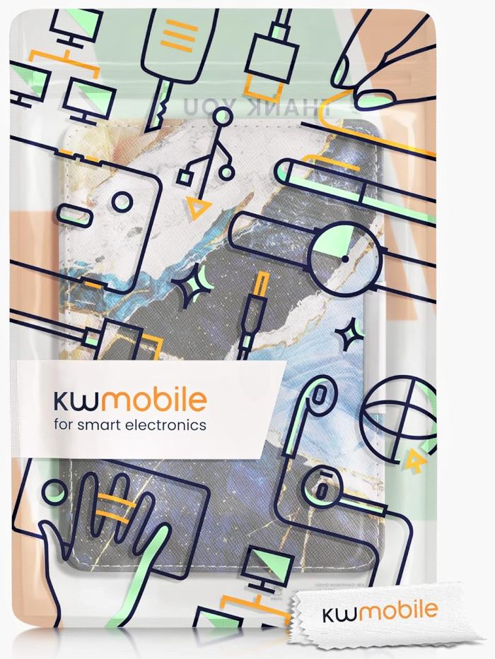 Pouzdro KW Mobile - Marble - KW4556944 - pro Amazon Kindle Paperwhite 1/2/3 - vícebarevné