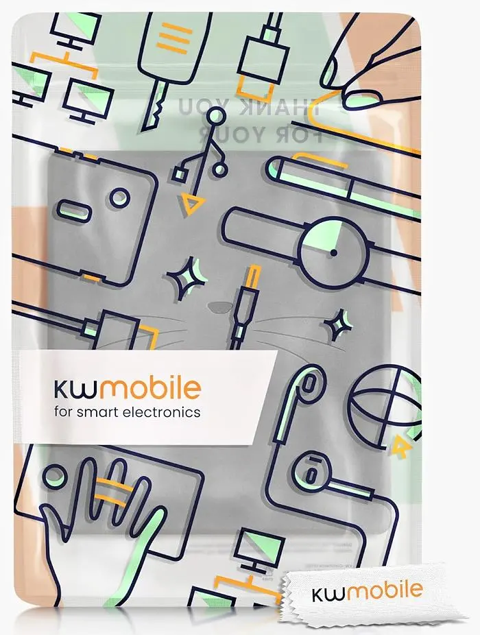 Pouzdro KW Mobile - Meow Meow - KW5697208 - pro Amazon Kindle Oasis 2/3 - šedé