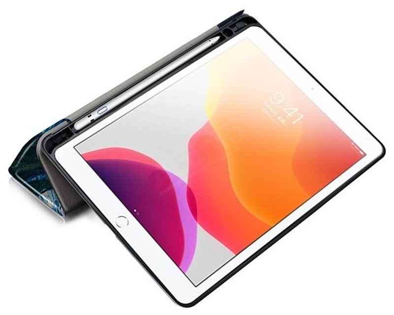 B-Safe Stand 3491 - pouzdro pro Apple iPad 10.2", iPad Air 10.5" - motiv Medusa