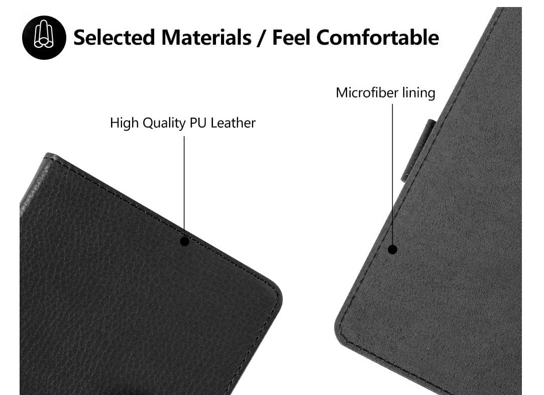 FORTRESS FT170 - Obal na čtečku Pocketbook 614 / 615 / 622 / 623 / 624 / 625 / 626 / 631 / 640 / 641 - fialové, magnet