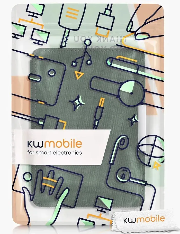 Pouzdro KW Mobile - Nylon Book - KW4948780 - pro Amazon Kindle Paperwhite 1/2/3 - zelené