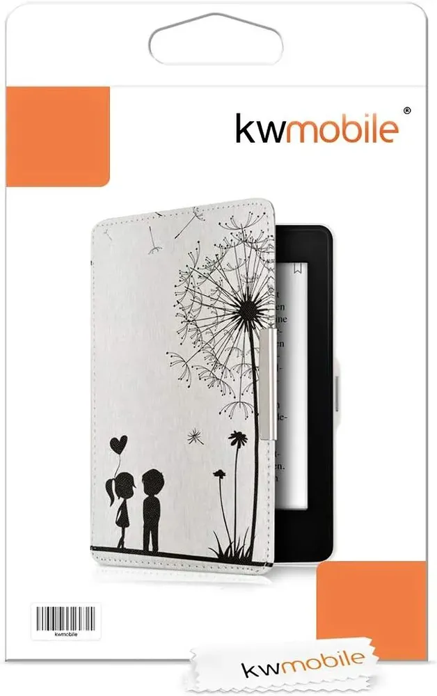 Pouzdro KW Mobile - Dandelion Love - KW2313611 - pro Amazon Kindle Paperwhite 1/2/3 - vícebarevné