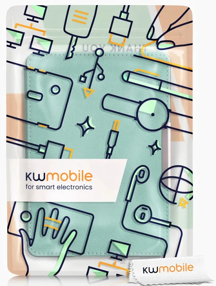 Pouzdro KW Mobile - Nylon Book - KW4948771 - pro Amazon Kindle Paperwhite 1/2/3 - mint