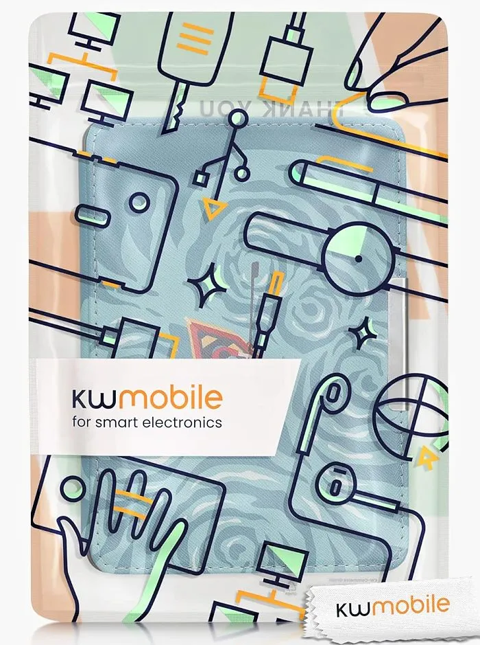 Pouzdro KW Mobile - Man And Boat - KW2313650 - pro Amazon Kindle Paperwhite 1/2/3 - vícebarevné