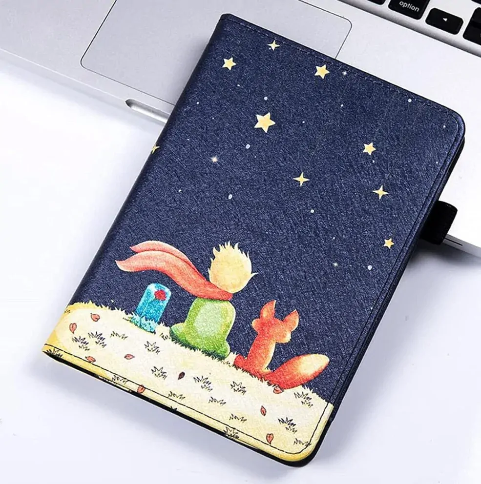 Fortress FT4018 Premium - pouzdro se stojánkem pro Amazon Kindle Paperwhite 5 (2021) - motiv Little Prince, magnet, AutoSleep