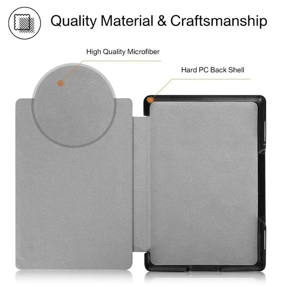 ARMORI TRIMER T034 - pouzdro pro Pocketbook 631 Touch HD - motiv Tree