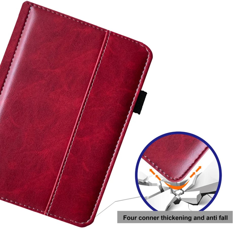 Armori Cutter C089 - univerzální pouzdro pro čtečky Amazon Kindle - Red/Red - červené