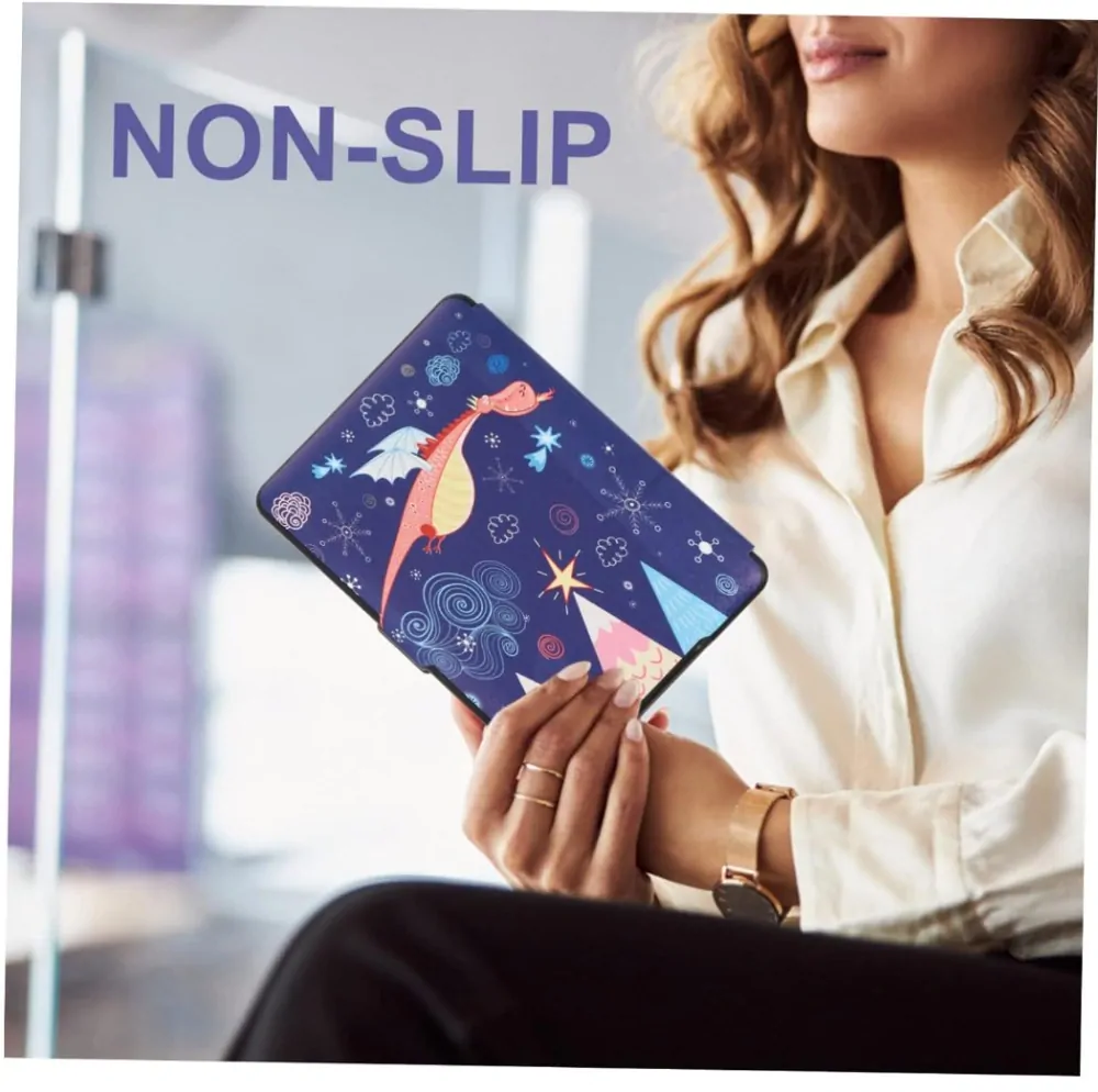 Armori Trimer T181, pouzdro pro Pocketbook 616/617/618/627/628/632/633 - magnetické zavírání, AutoSleep, motiv Dragon