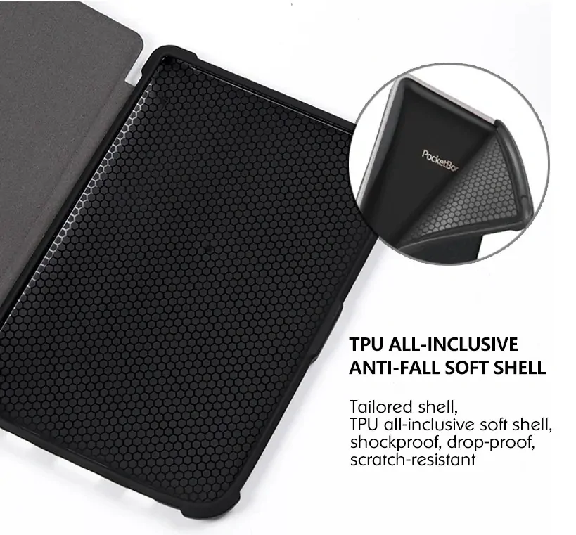 Durable Lock DL1240 - pouzdro pro Pocketbook 616 / 617 / 618 / 627 / 628 / 632 / 633 - zlaté