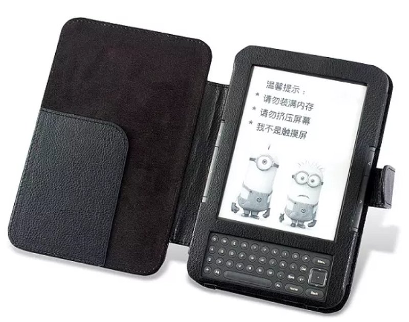 Pouzdro FORTRESS FT126 pro Amazon Kindle 3 Keyboard - černé