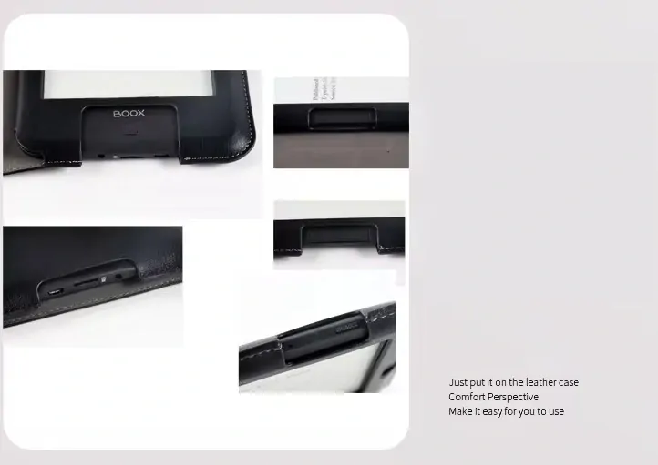 ARMORI LOCKER L213 - Obal na čtečku C-Tech Lexis I / II - černé, magnet