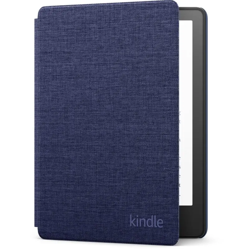 Originální pouzdro Amazon Kindle Paperwhite 5 (2021) - KP5WPDB, PU kůže, vodotěsné, tmavě modré